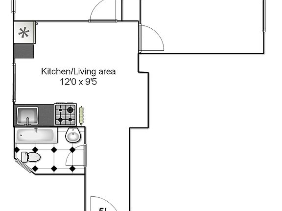 2nd image of 535 E 78th St #5I-539