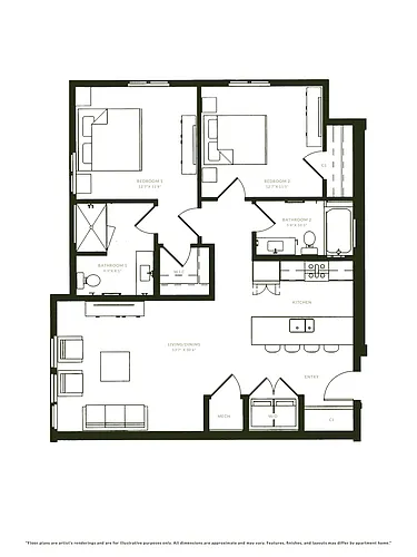 Floor plan B2