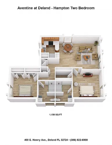 Floor plan Hampton