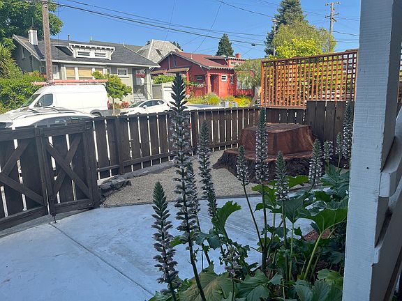 front yard, street view
