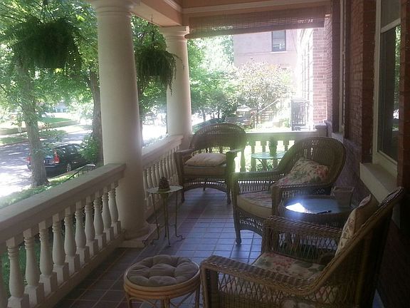 Spacious Front Porch
