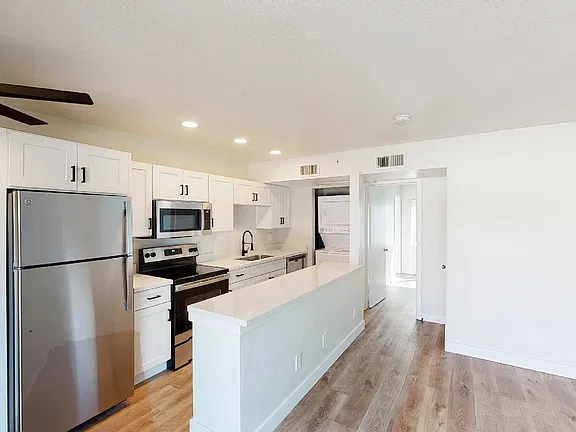 Apartment kitchen — representative home at Ocotillo Point.