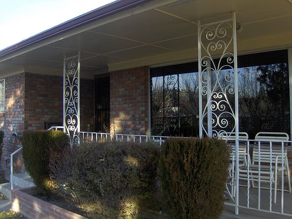 Front Porch view quail in morning