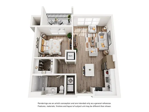 Floor plan A2HC-MKT