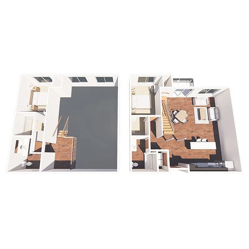 Floor plan B8