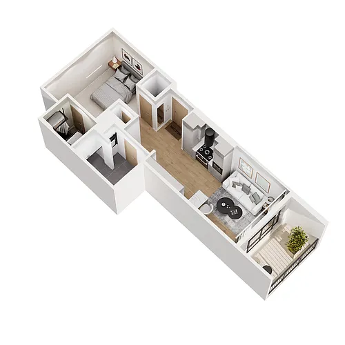 Floor plan B-A121