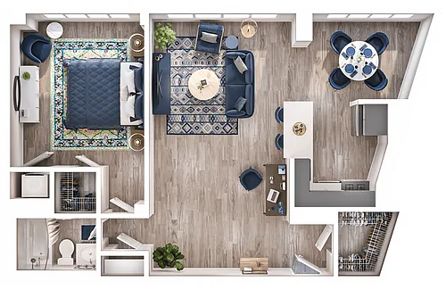 Floor plan A1F