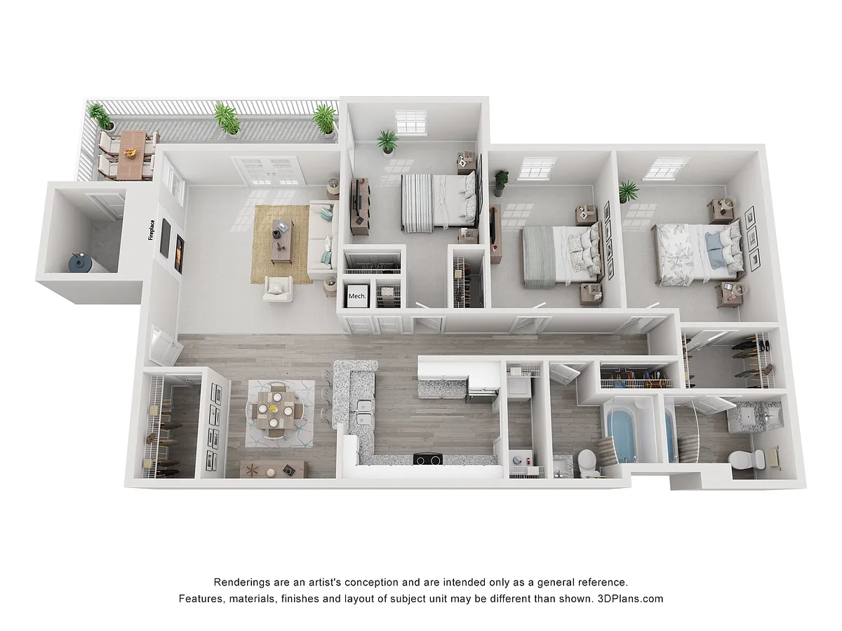 Floor plan Eagles Nest