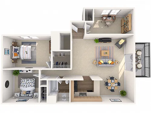 Floor plan The Washington