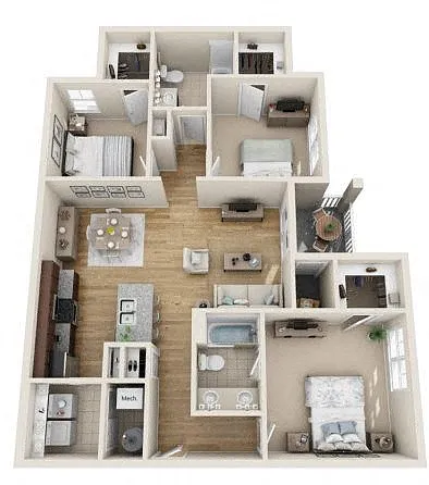 Floor plan The Villa