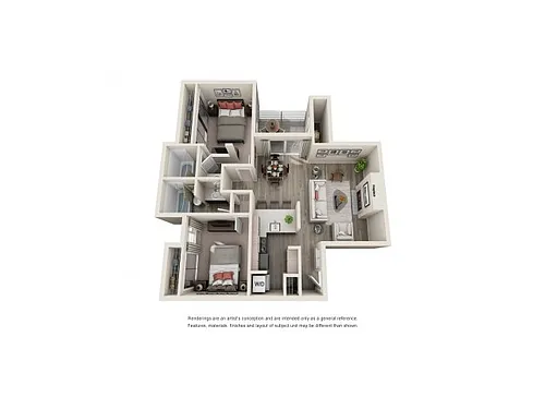 Floor plan 2X2