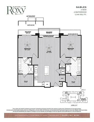 Floor plan B7