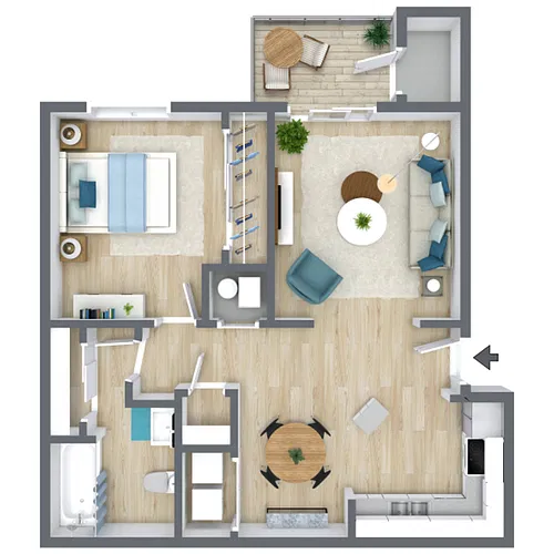 Floor plan A2