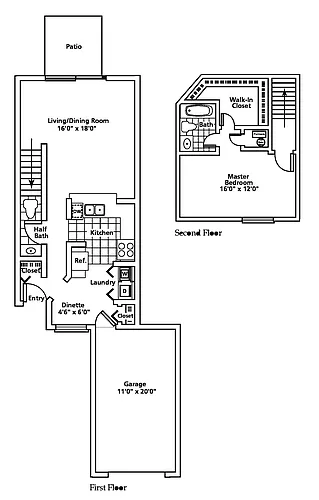 Floor plan Ashbury