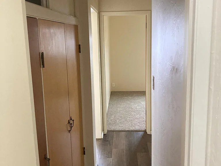He'll with big storage closet.