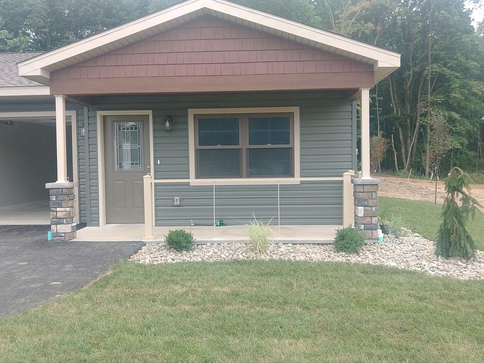 Front of one of the 4 apartments. This is apartment A