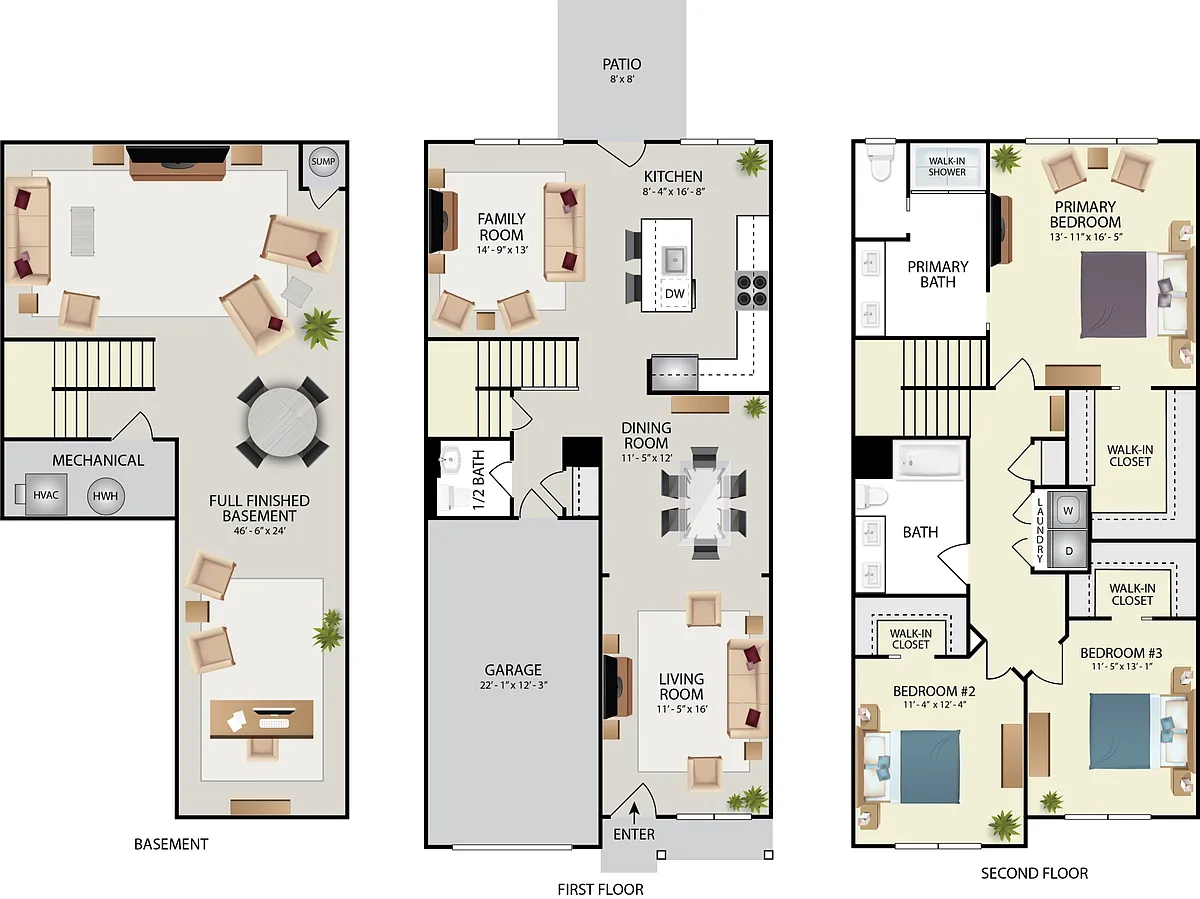 Floor plan Sapphire TH