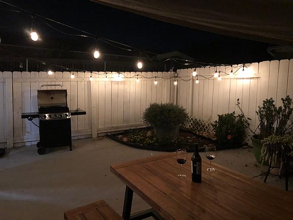outdoor backyard. decor not included.