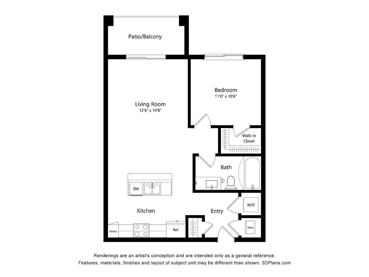 Floor plan A1