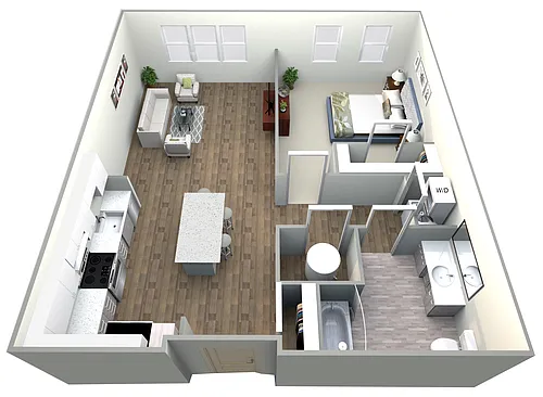 Floor plan HA1