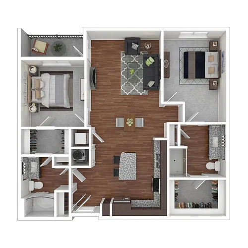 Floor plan B8