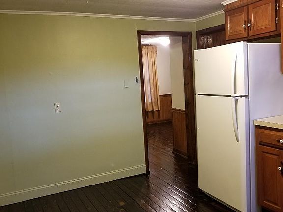 Kitchen, looking north into dining room
