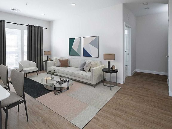 Phase II Apartment Home Living Area