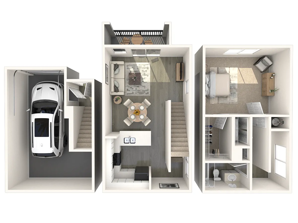 Floor plan A2 Renovated
