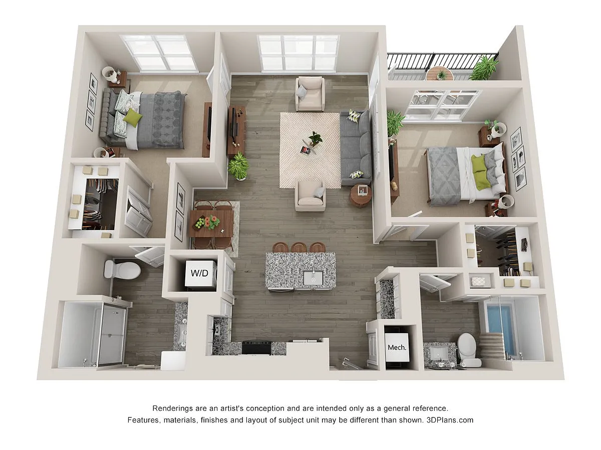 Floor plan B1