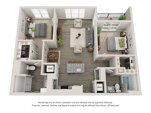 Floor plan B1