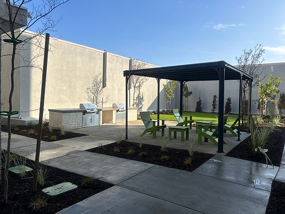 Common area with 2 all-electric bbq s