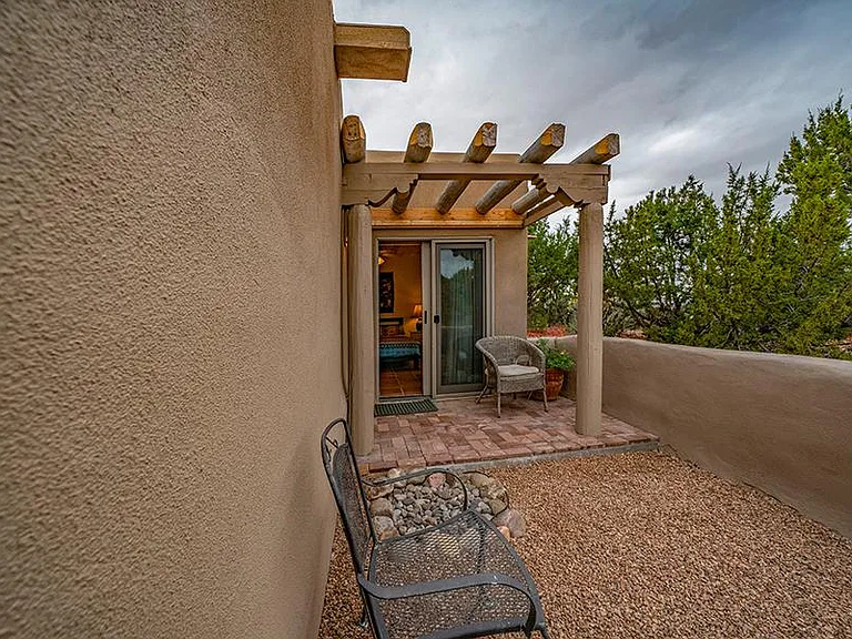 Secluded portale off second bedroom
