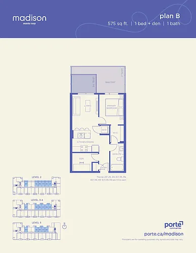 Floor plan Floor plan B