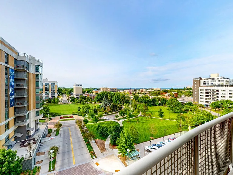 Soak up the spectacular views of Omaha and Turner Park from your home.