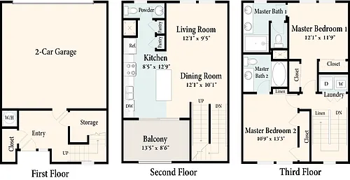 Floor plan Sharing - 1348 sf
