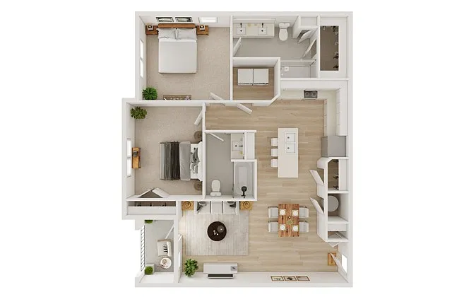 Floor plan B7