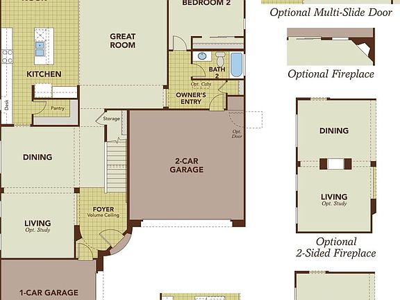 Indigo First Floor Plan