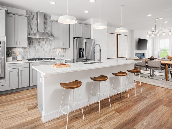 Open Floor Plan Makes Entertaining a Breeze