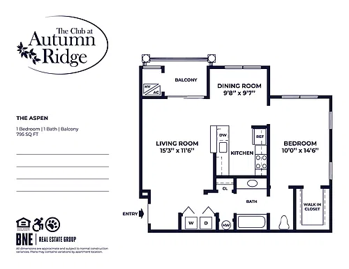 Floor plan The Aspen