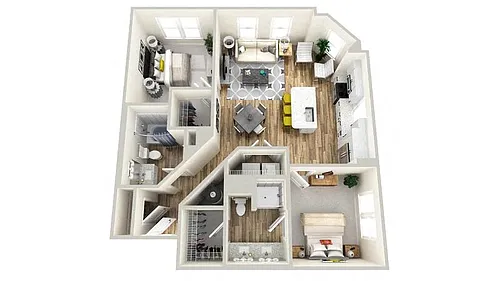 Floor plan B2A
