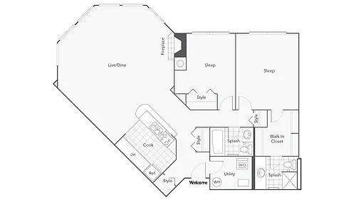 Floor plan C3