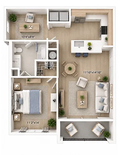 Floor plan Ivy
