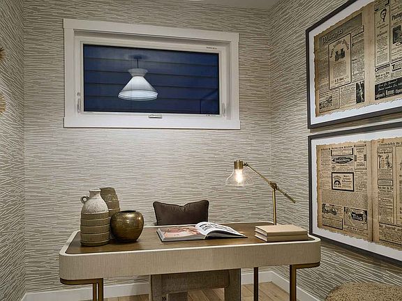 A photo of the flex room of the Purcell 24 show home in Rockland Park by Brookfield Residential