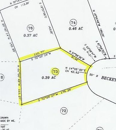 4th image of 6604 Becket Notch L-73 LOT 73