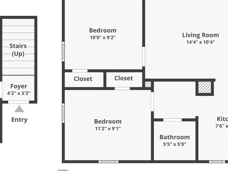 Floor plan. Dedicated Laundry and Storage. Own residence, no neighbors. On cul-de-sac with children in neighborhood