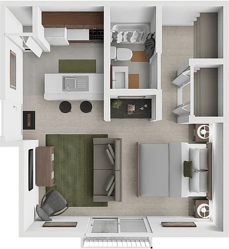 Floor plan The Fuller