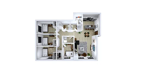 Floor plan By-the-Bed