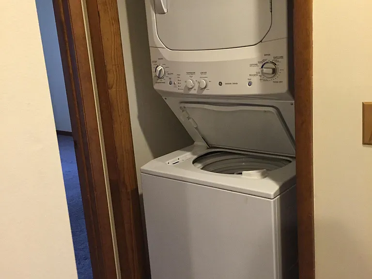 Washer and dryer