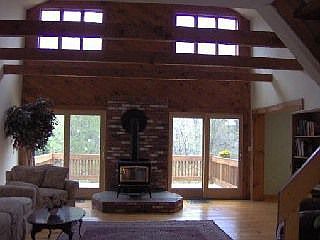 Living Room and Deck