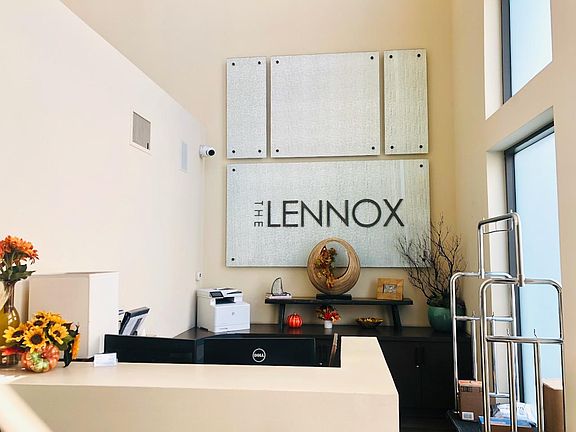 Secured entrance to the building. A Lobby ambassador will greet you.